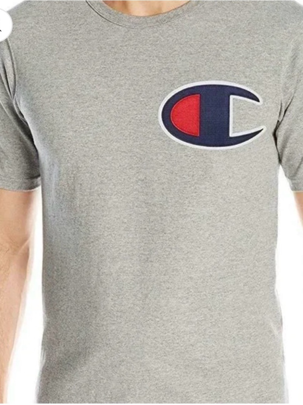 CHAMPION Big C Logo short sleeve tee shirt size men’s large